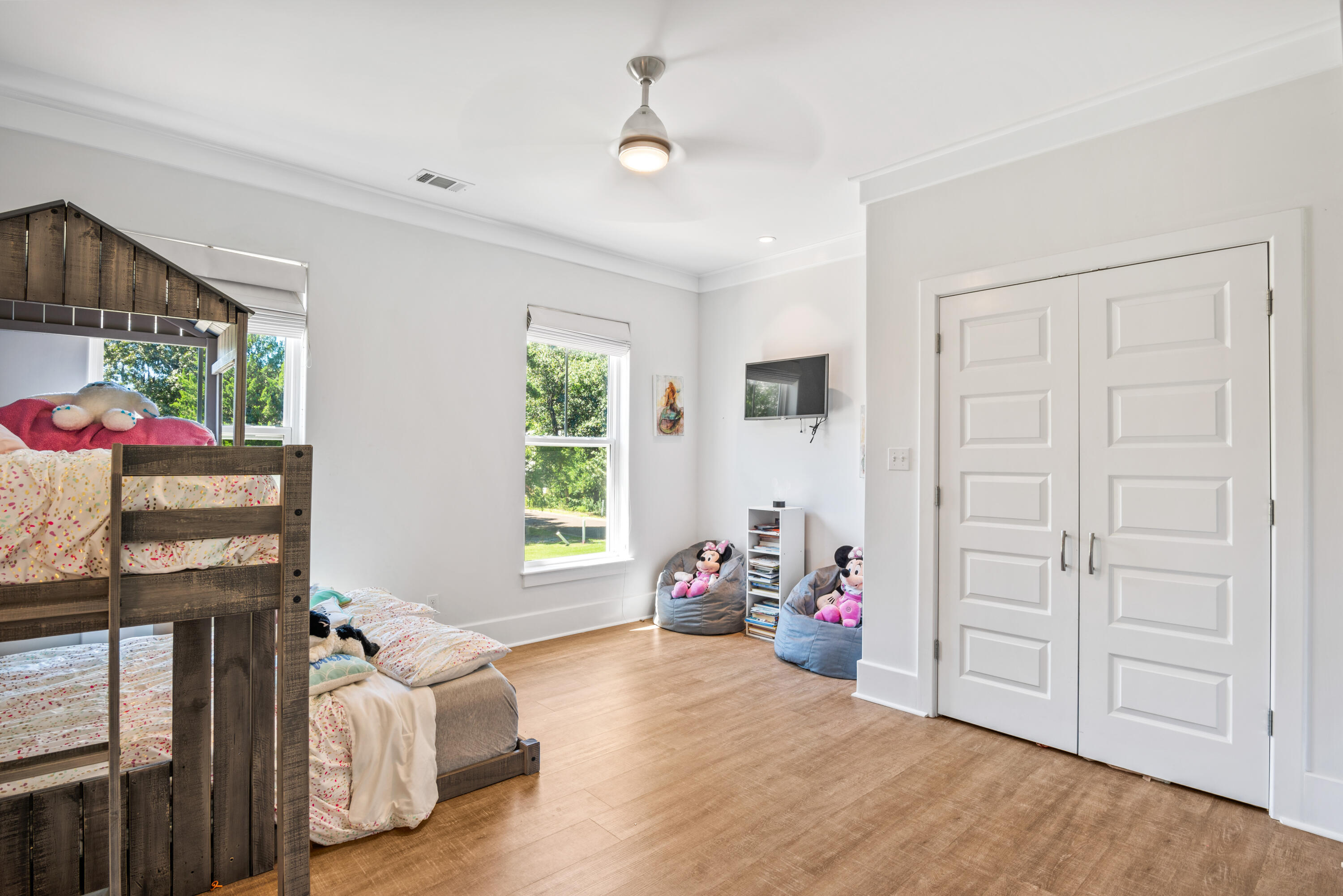 160 Rearden Way Santa Rosa Beach, FL 32459 - Photo 18 of 46 a bedroom with furniture and a window