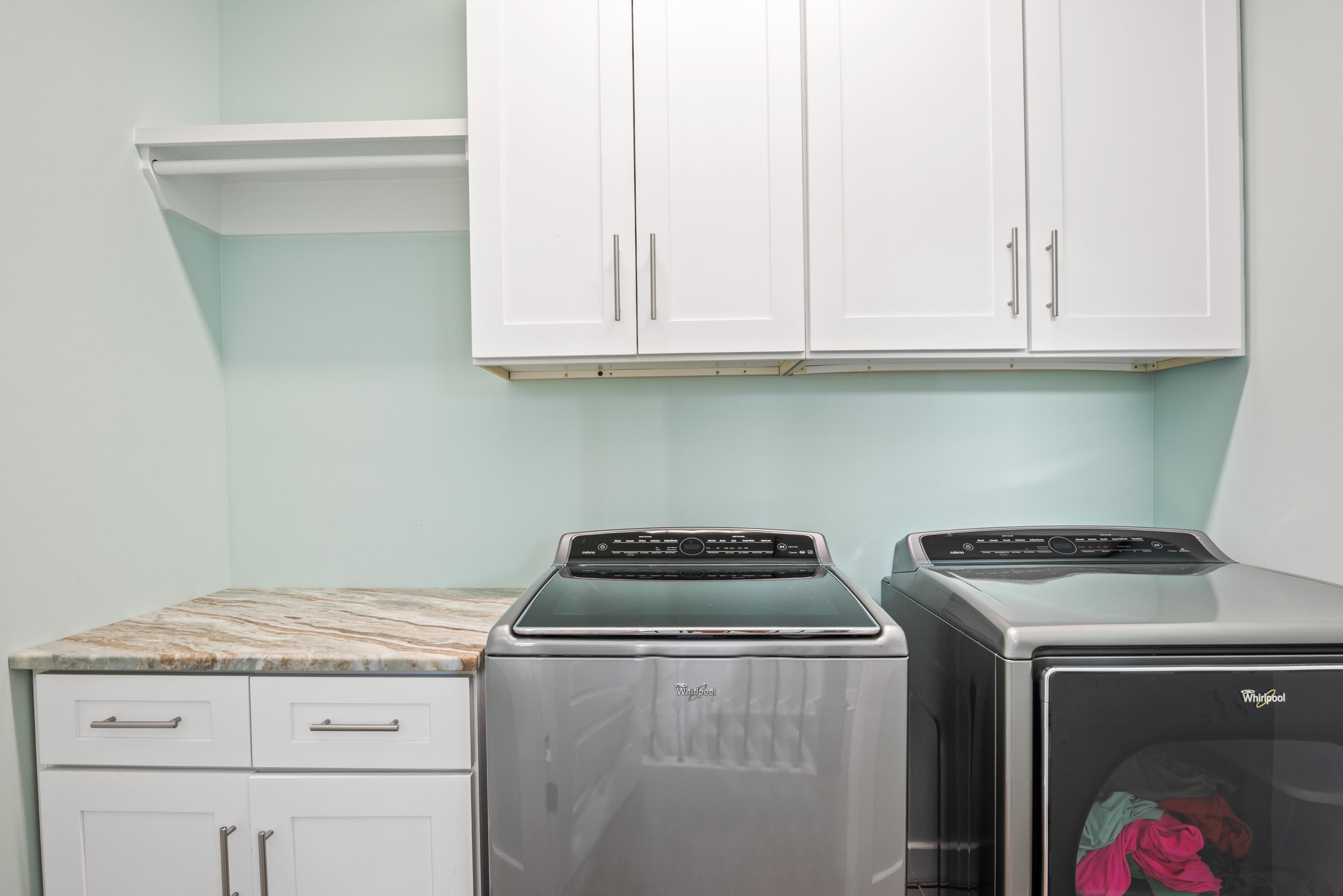 160 Rearden Way Santa Rosa Beach, FL 32459 - Photo 29 of 46 a utility room with dryer and washer