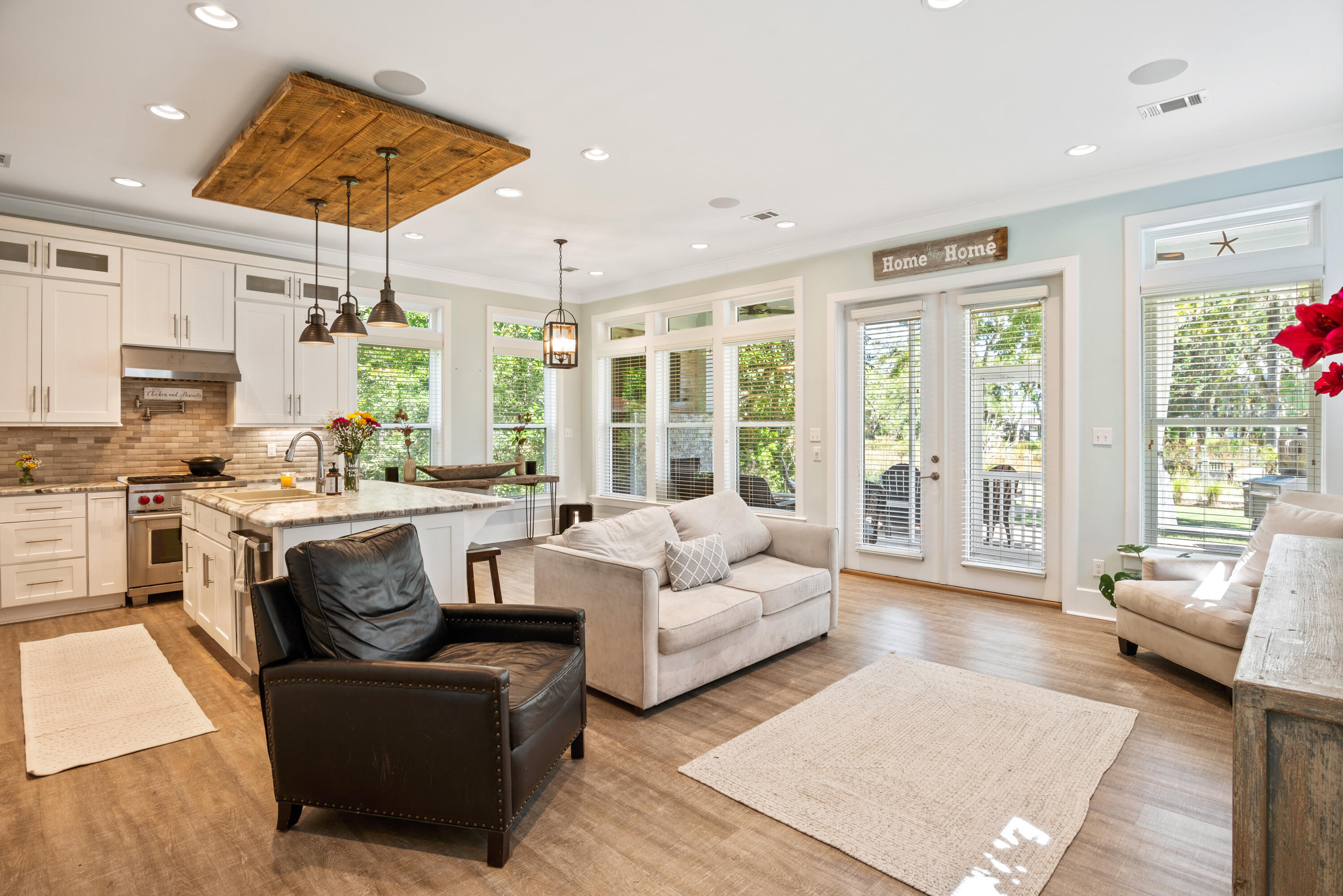 160 Rearden Way Santa Rosa Beach, FL 32459 - Photo 4 of 46 a living room with furniture and a large window