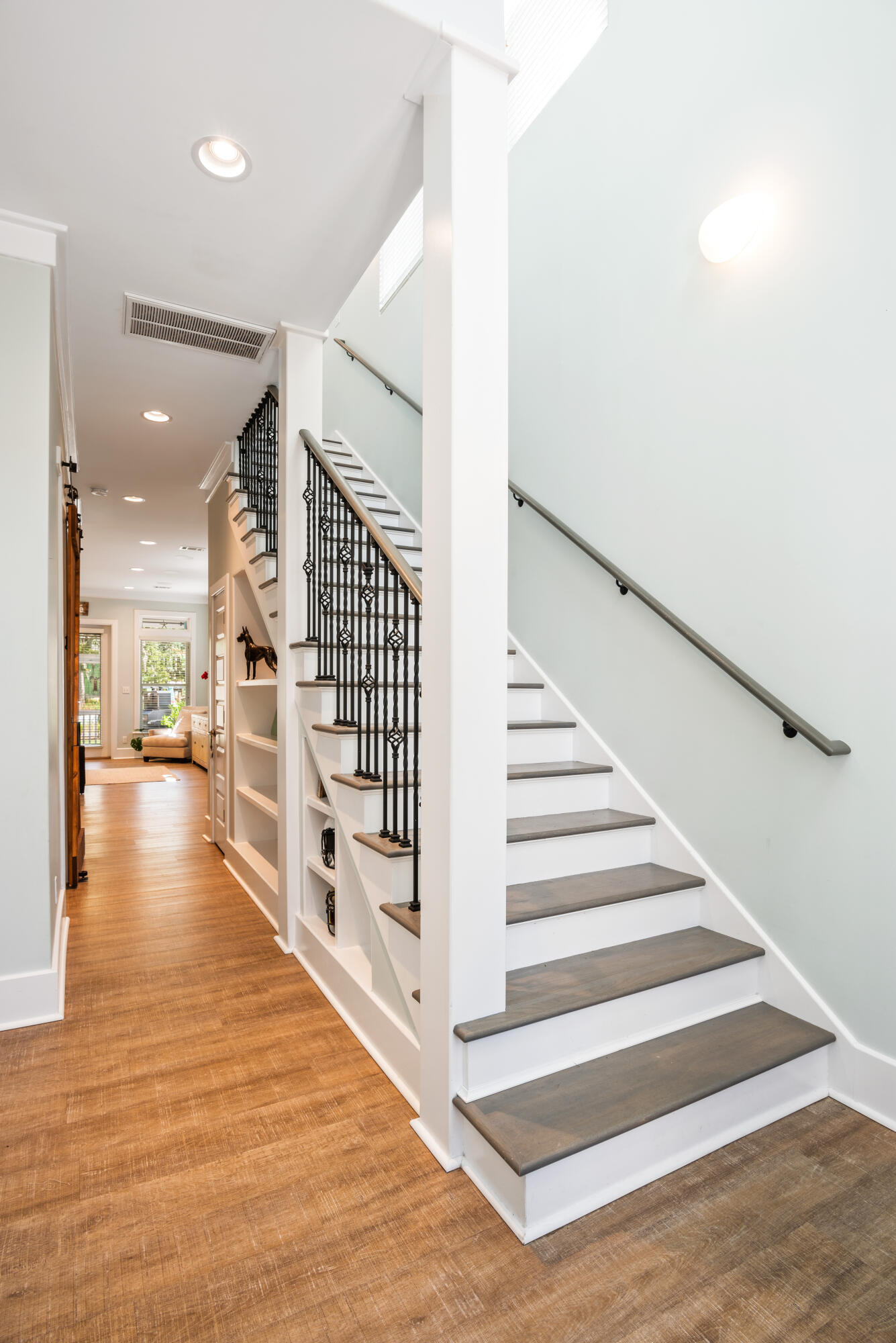 160 Rearden Way Santa Rosa Beach, FL 32459 - Photo 7 of 46 a view of entryway and hall with wooden floor