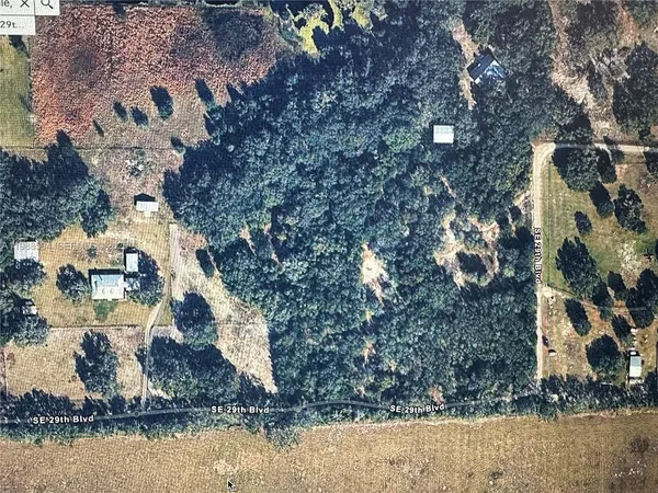 an aerial view of parking