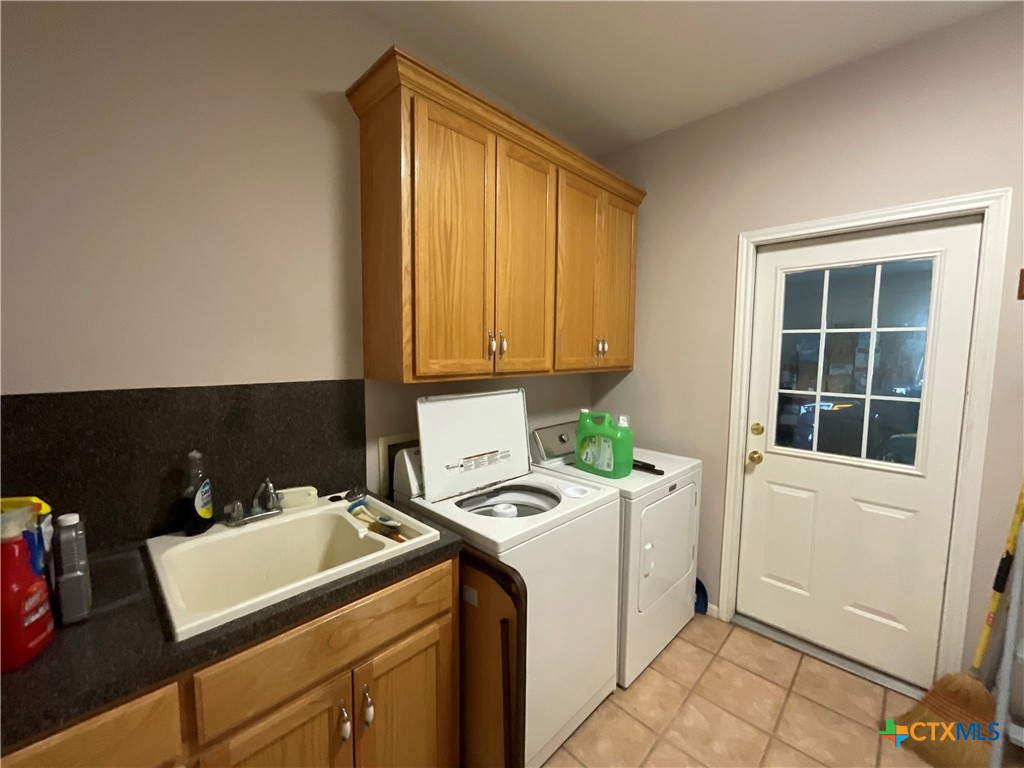 2826 Cattle Guard Road Cuero, TX 77954 - Photo 18 of 33 a view of a storage & utility room with a sink