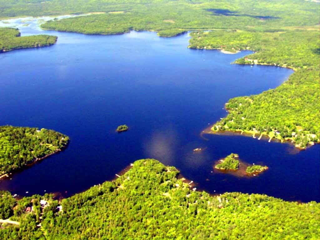 150 South Shore Road Linneus, ME 04730 - Photo 6 of 35 island-aerial-drews