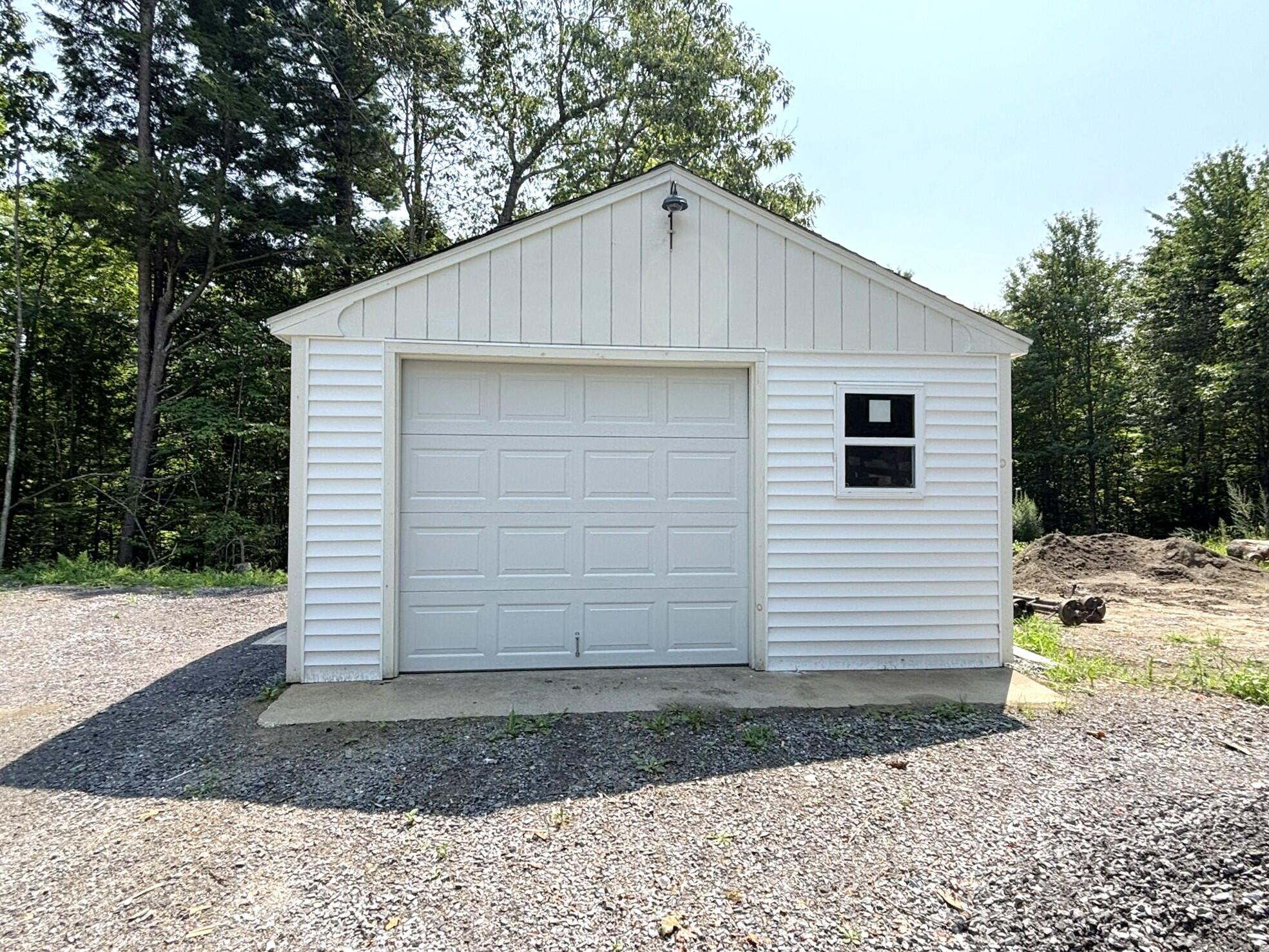 49 Round Stone Rd Mount Mount Vernon, ME 04352 - Photo 23 of 32 23. Garage