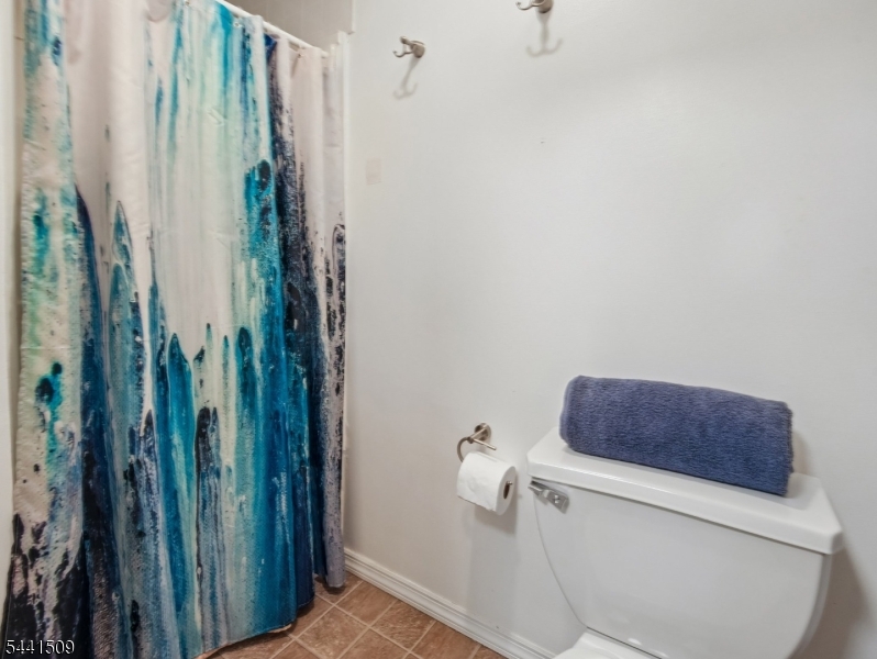 610 River Road Chatham, NJ 07928 - Photo 30 of 42 a bathroom with shower and toilet