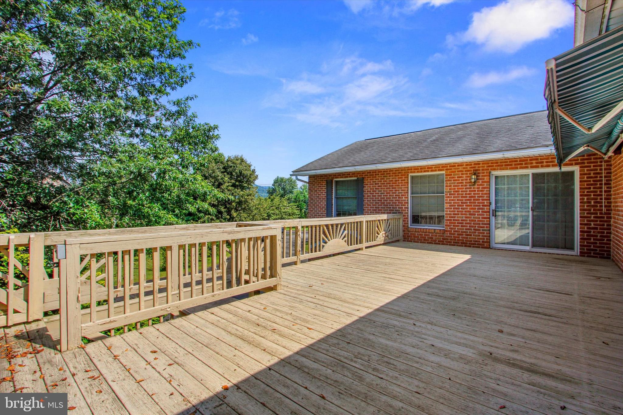 11445 Old Forge Road Waynesboro, PA 17268 - Photo 38 of 42 Deck with Retractable Awning