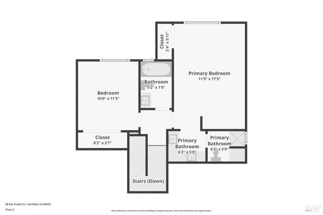 $389,000 | 58 Del Prado Circle, Fairfield, CA 94533