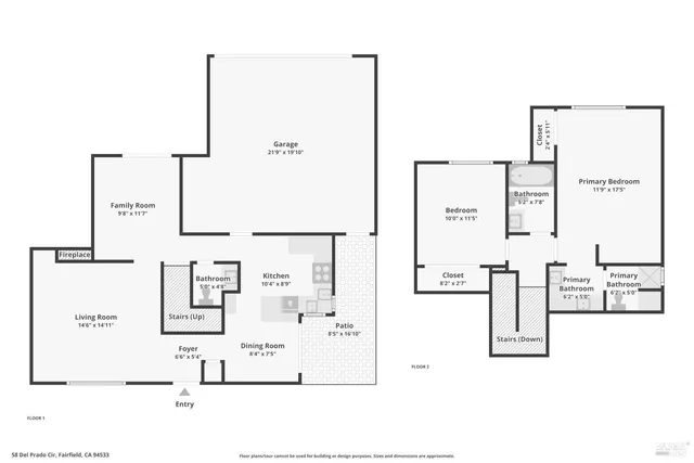 $389,000 | 58 Del Prado Circle, Fairfield, CA 94533