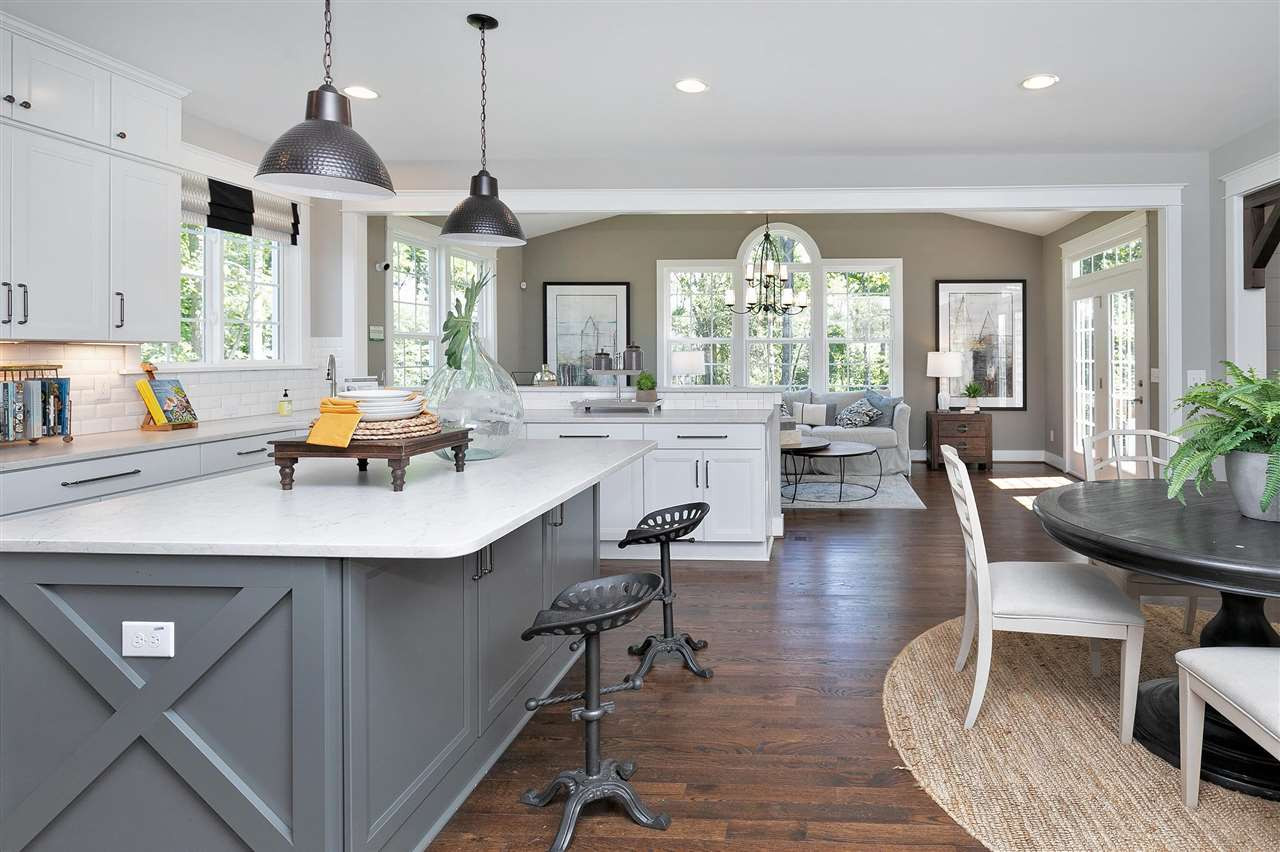 1216 Barley Stone Way Raleigh, NC 27603 - Photo 11 of 30 Gourmet kitchen with Upgraded Quartz counters. Kitchen Island