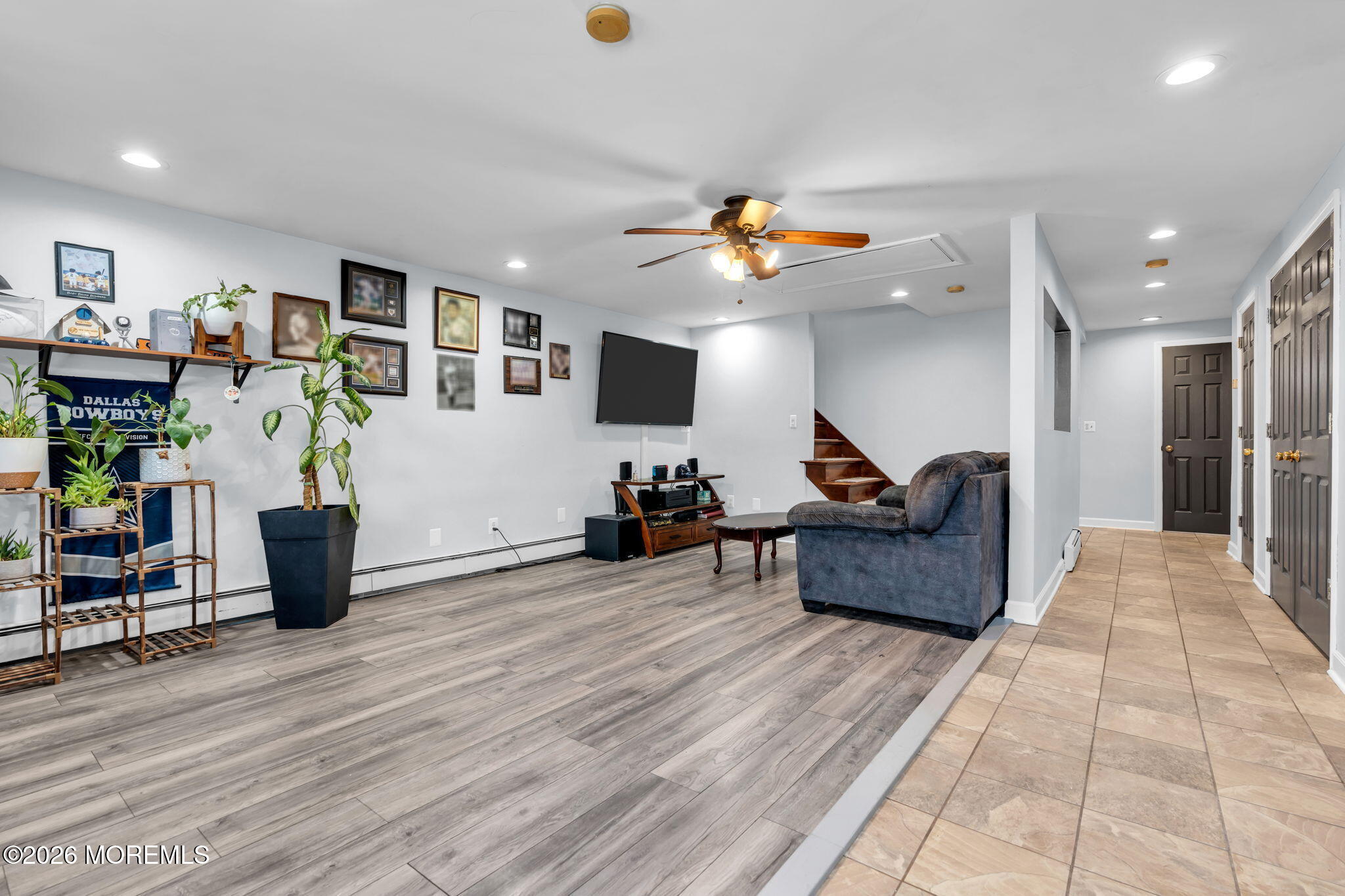 824 5th Street Union Beach, NJ 07735 - Photo 16 of 32 a living room with furniture and wooden floor