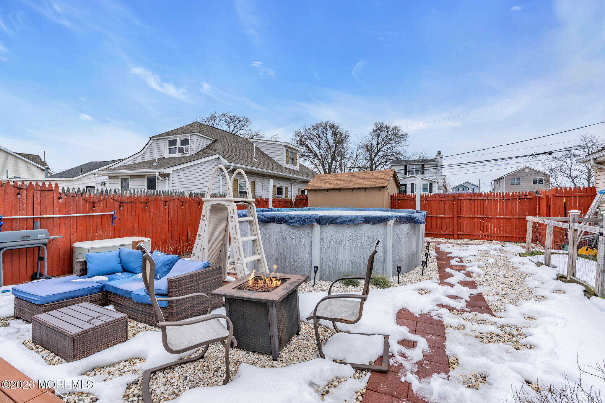 824 5th Street Union Beach, NJ 07735 - Photo 30 of 32 a view of a terrace with furniture