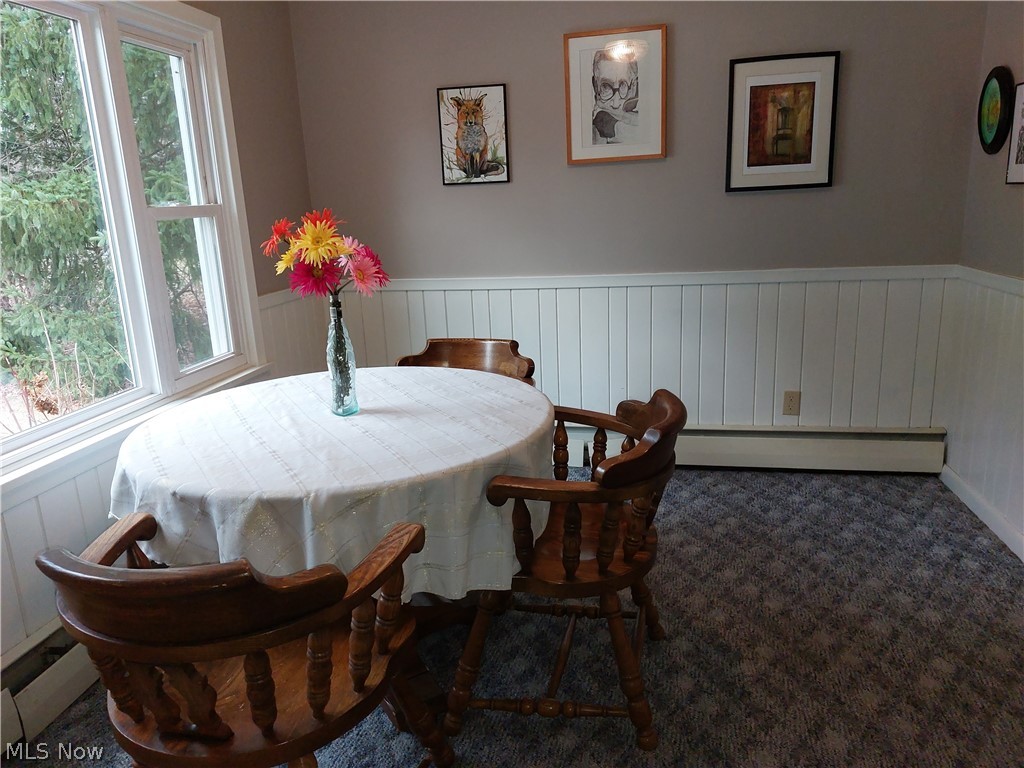 757 Center Road New Franklin, OH 44319 - Photo 10 of 26 The dining room overlooks the spacious backyard.
