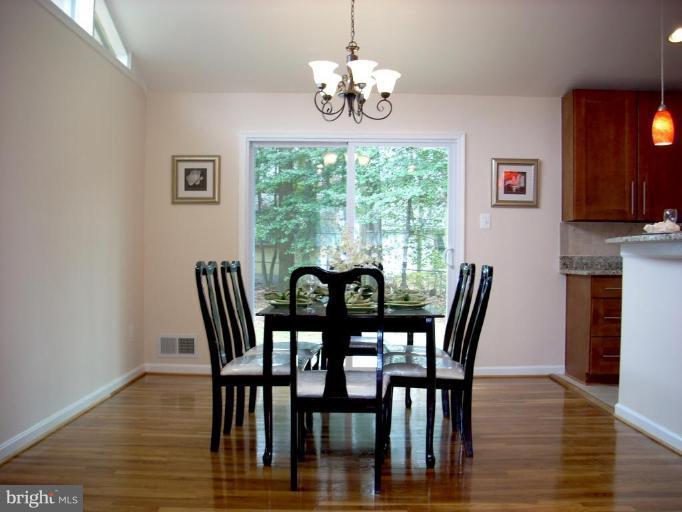 8715 Clydesdale Road Springfield, VA 22151 - Photo 9 of 19 a view of a dining room with furniture window and wooden floor