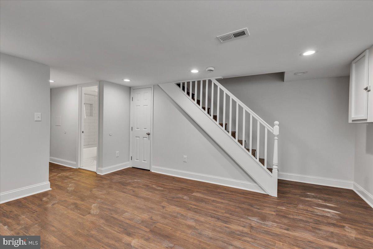 3908 Rokeby Road Baltimore, MD 21229 - Photo 22 of 28 a view of an entryway with wooden floor