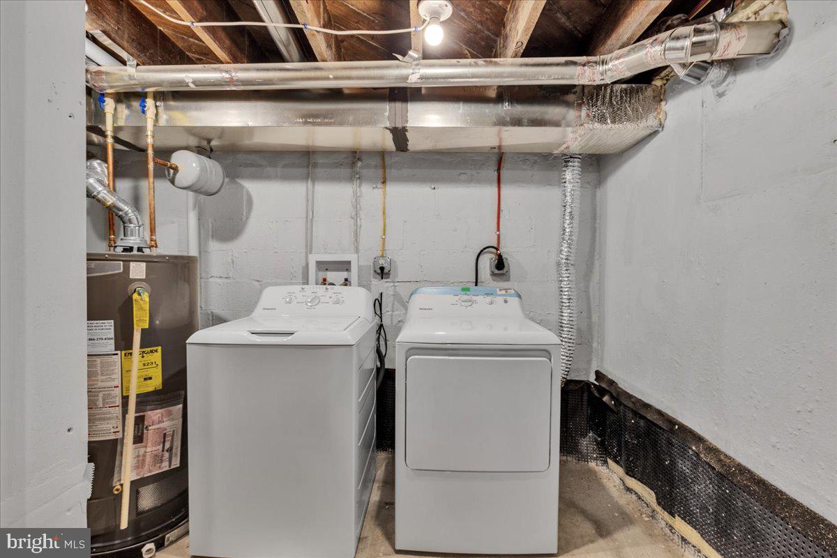 3908 Rokeby Road Baltimore, MD 21229 - Photo 25 of 28 a utility room with dryer and washer