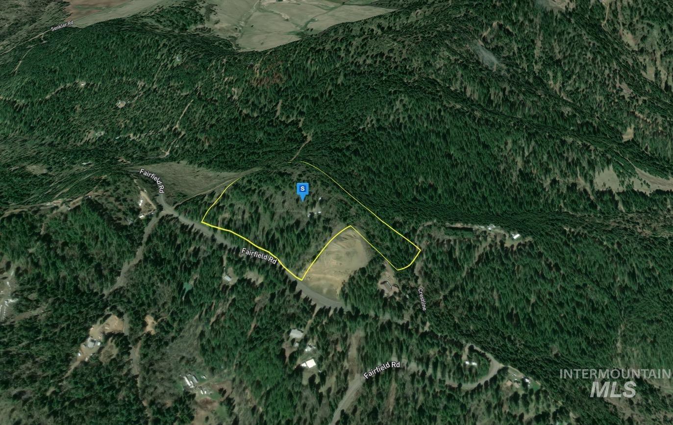 3251 Fairfield Road Plummer, ID 83851 - Photo 3 of 5 Aerial overview of property's location with property parcel outlined