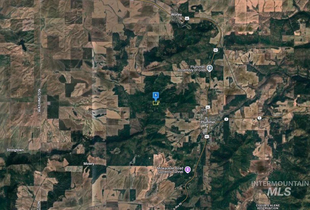 3251 Fairfield Road Plummer, ID 83851 - Photo 4 of 5 Aerial view of property's location