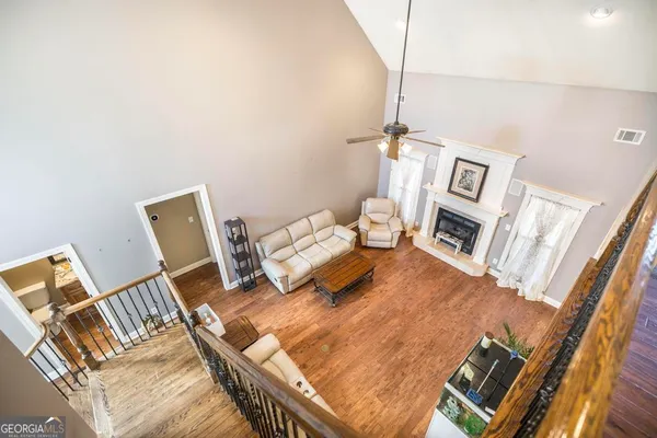 a bed room with a bed