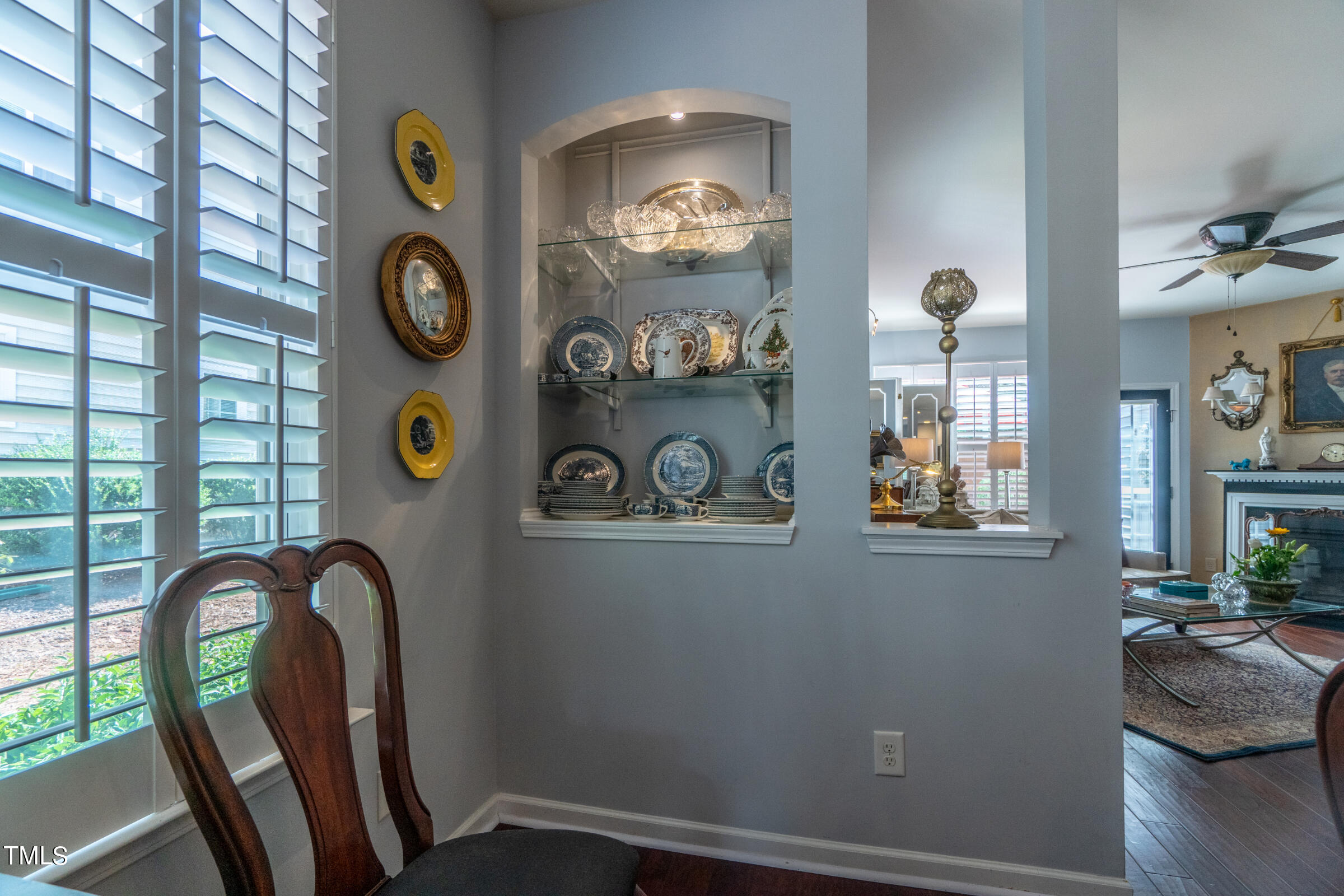 3024 Berkeley Springs Place Raleigh, NC 27616 - Photo 7 of 34 a view of entryway with wooden floor and window