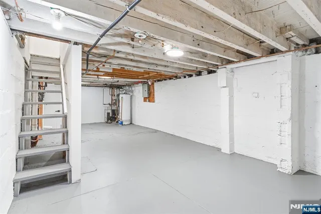 a view of storage and utility room