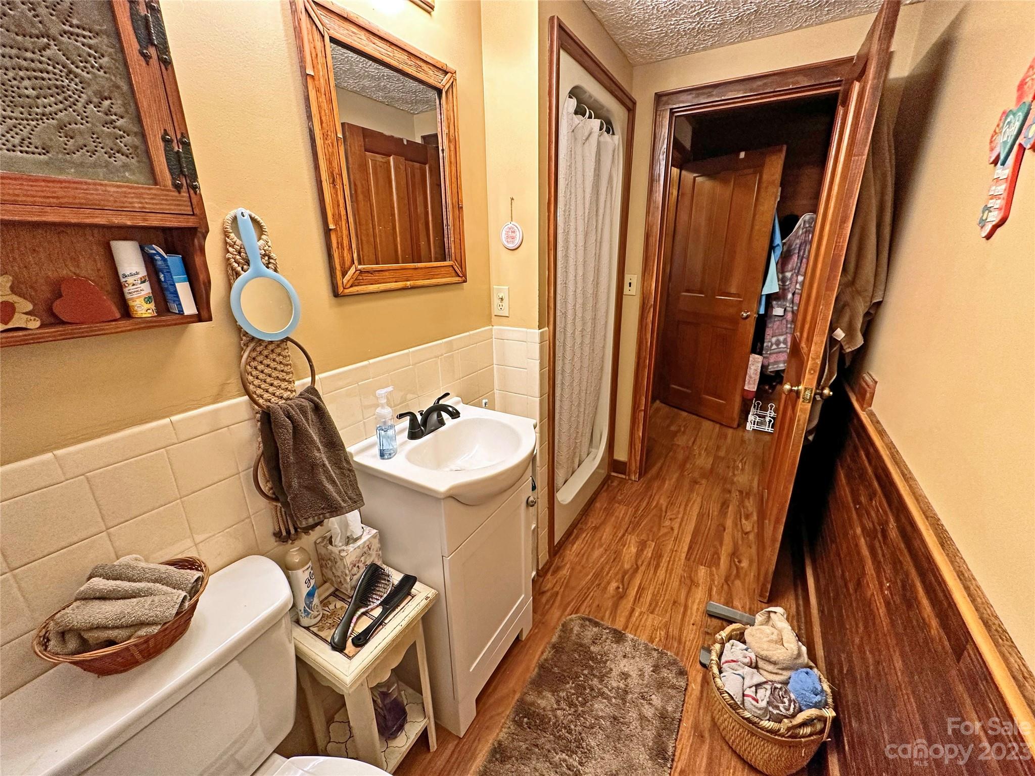 1151 Carpenters Grove Church Road Lawndale, NC 28090 - Photo 7 of 46 a bathroom with a sink and mirror
