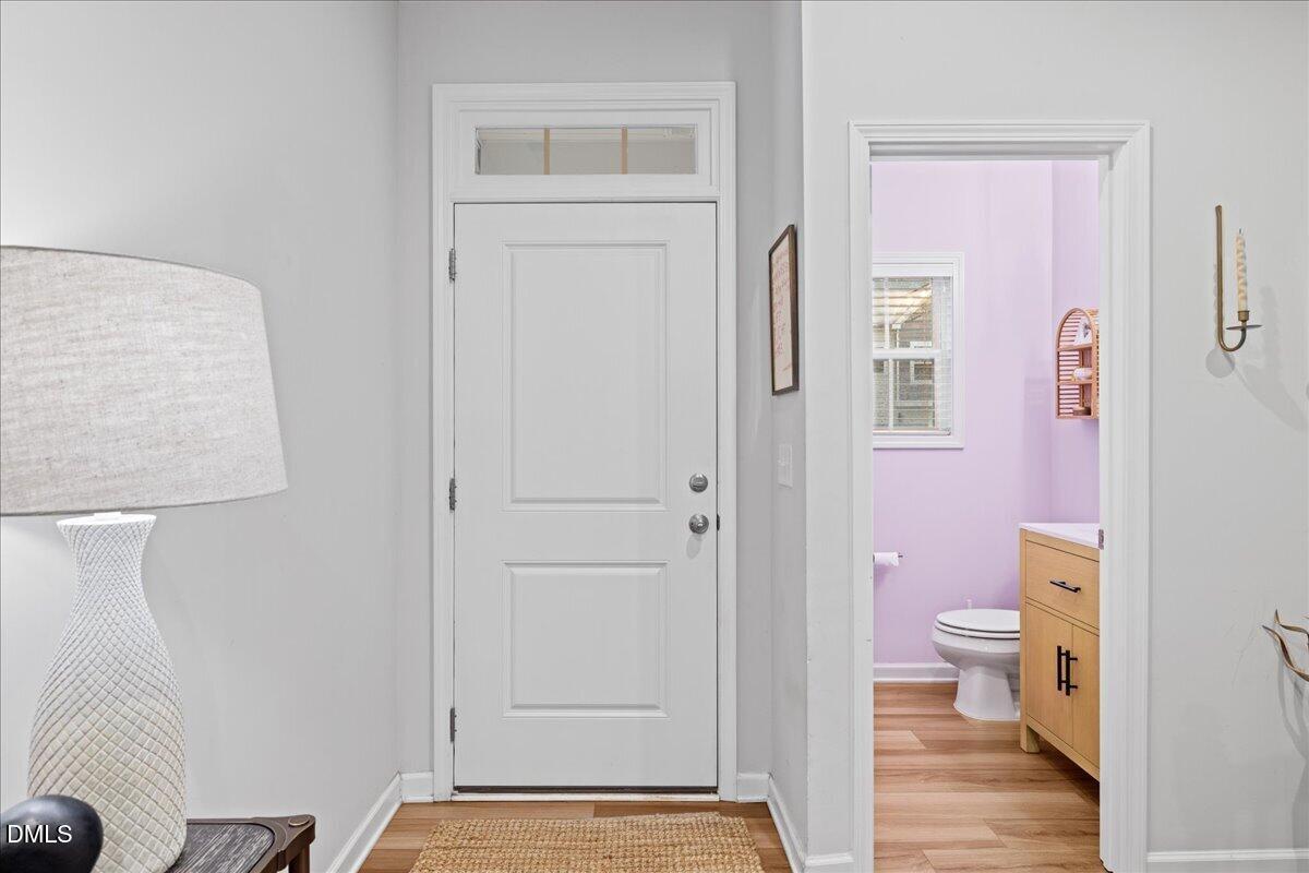 845 Oak Center Drive Raleigh, NC 27610 - Photo 3 of 29 a view of bathroom with a toilet
