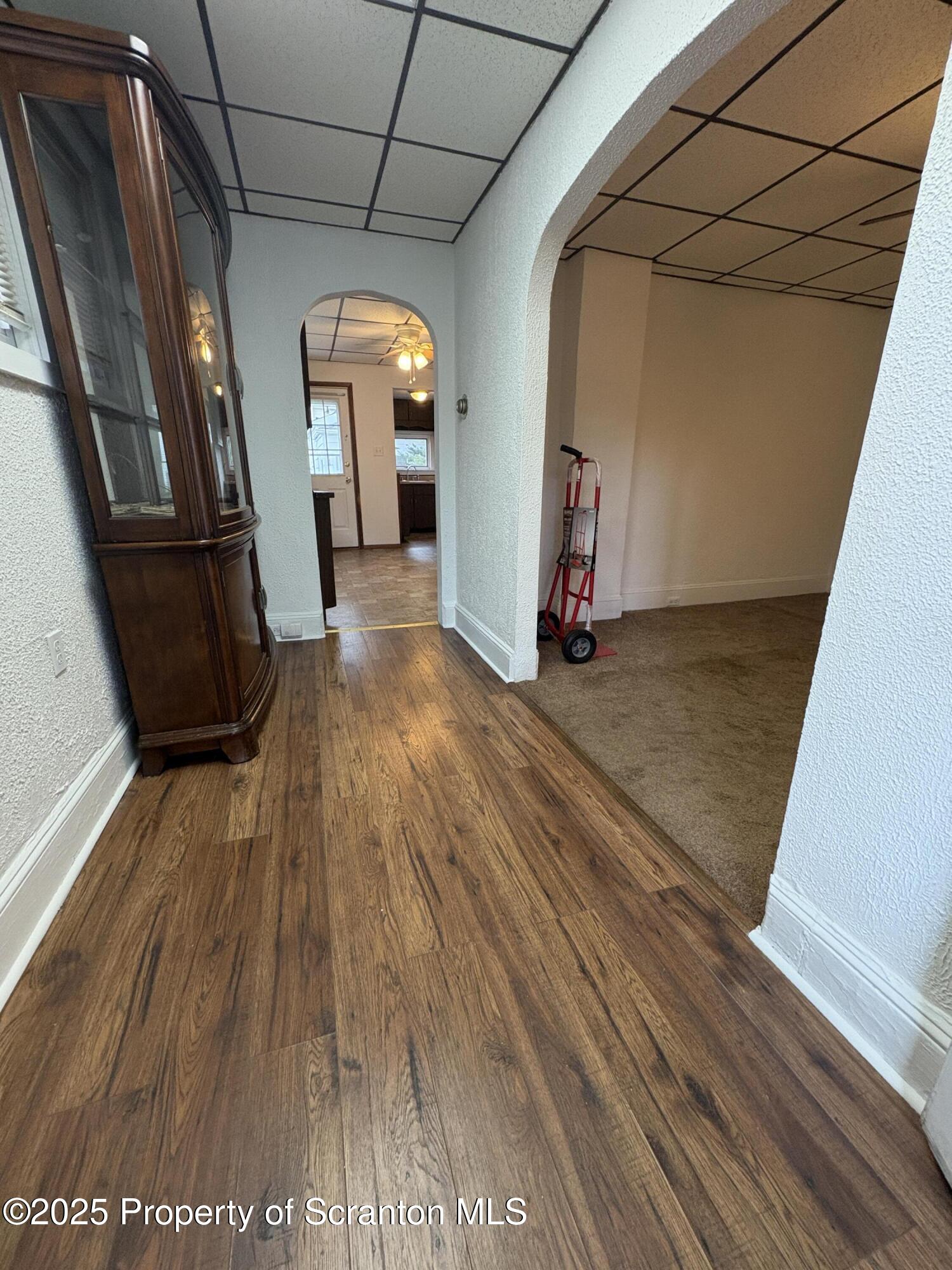 1819 Clearview Street, Unit L 109 Scranton, PA 18504 - Photo 2 of 23 a view of a hallway with wooden floor