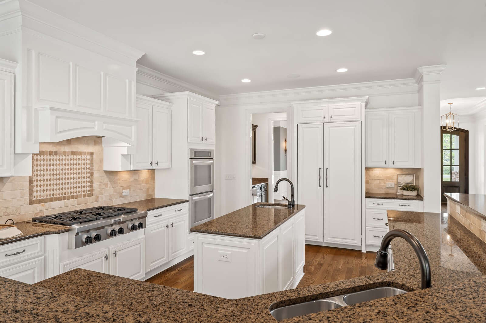 926 Evans Road Nashville, TN 37204 - Photo 16 of 53 a kitchen with stainless steel appliances granite countertop a sink a stove and a refrigerator