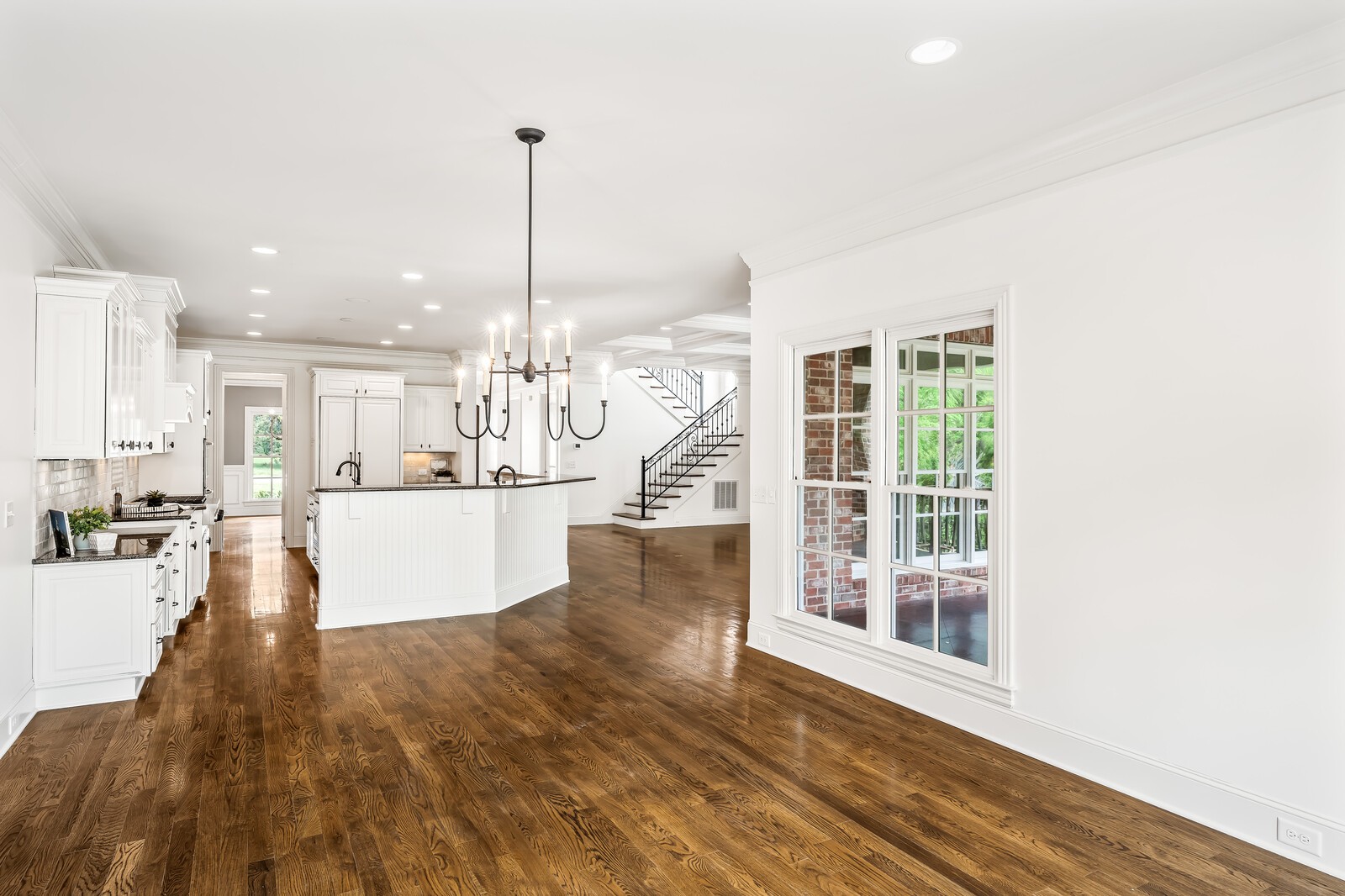 926 Evans Road Nashville, TN 37204 - Photo 20 of 53 a view of a kitchen with furniture and wooden floor