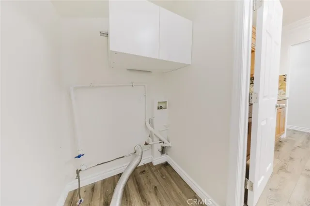 a view of stairs and an empty room