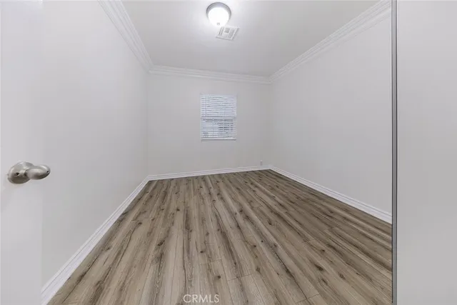 a view of wooden floor in a room