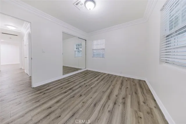 wooden floor in an empty room