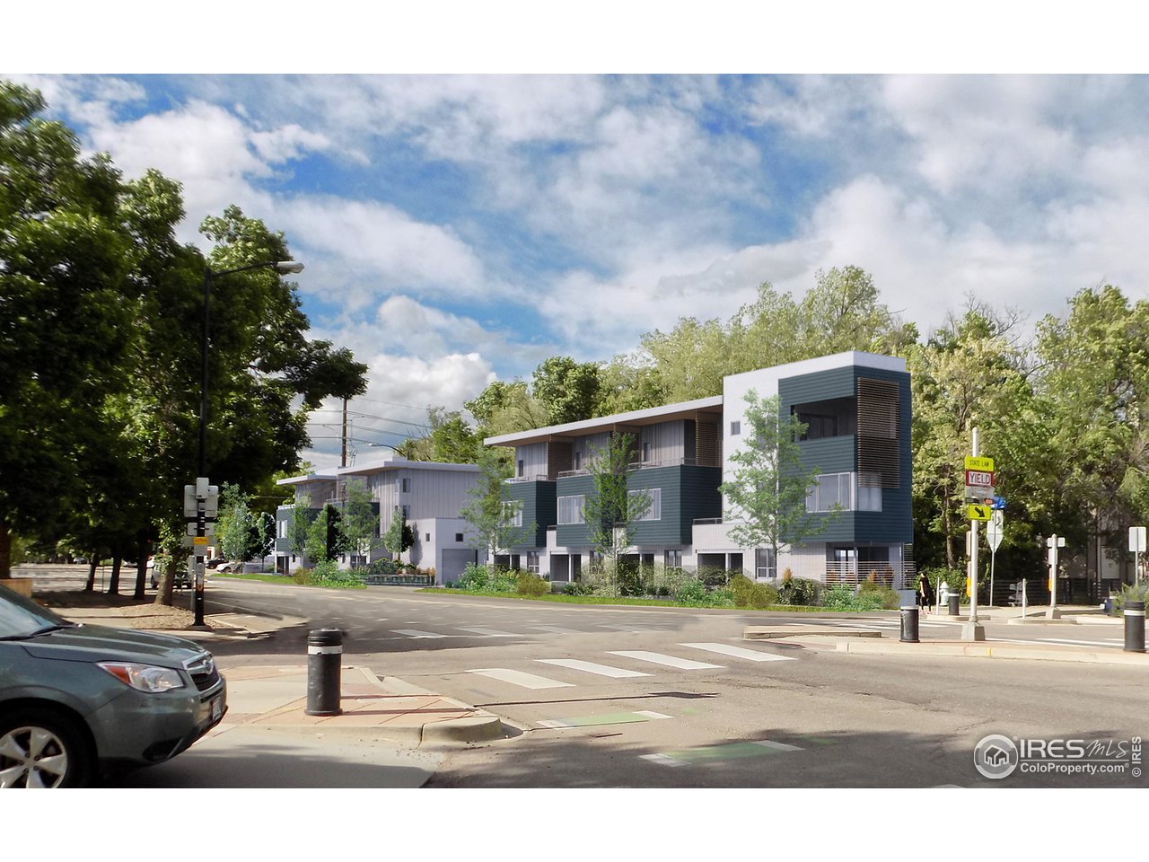 2160 Folsom Street Boulder, CO 80302 - Photo 3 of 8 a view of street with houses