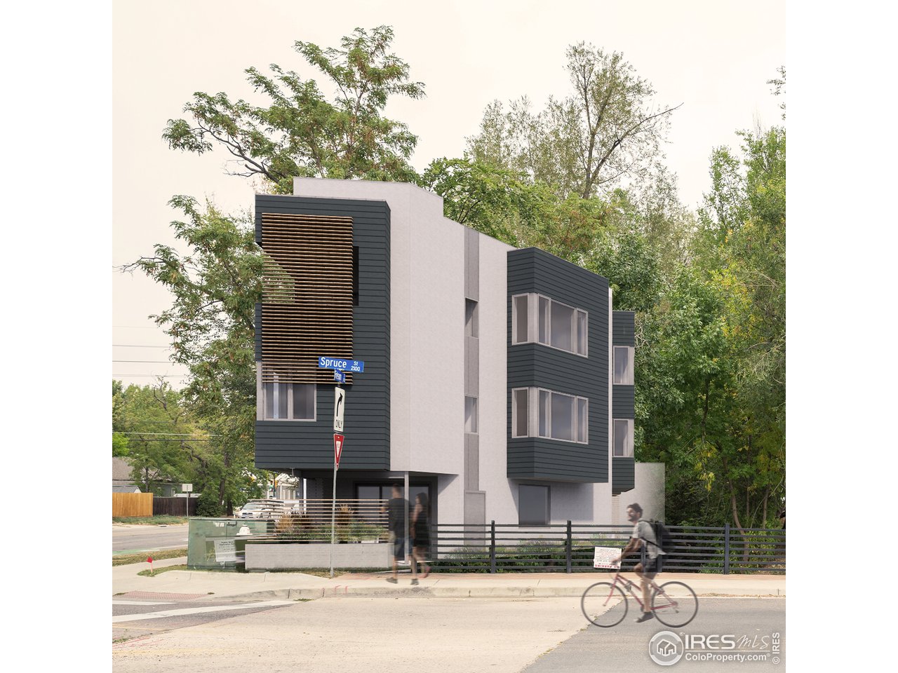 2160 Folsom Street Boulder, CO 80302 - Photo 4 of 8 a view of a brick building next to a road