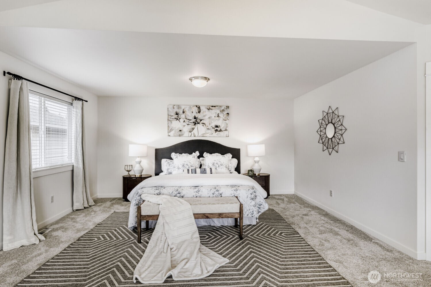 3626 222nd Place Southeast Bothell, WA 98021 - Photo 14 of 27 a bedroom with a bed and a window