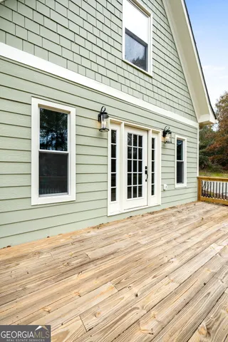 a view of a house with a roof deck