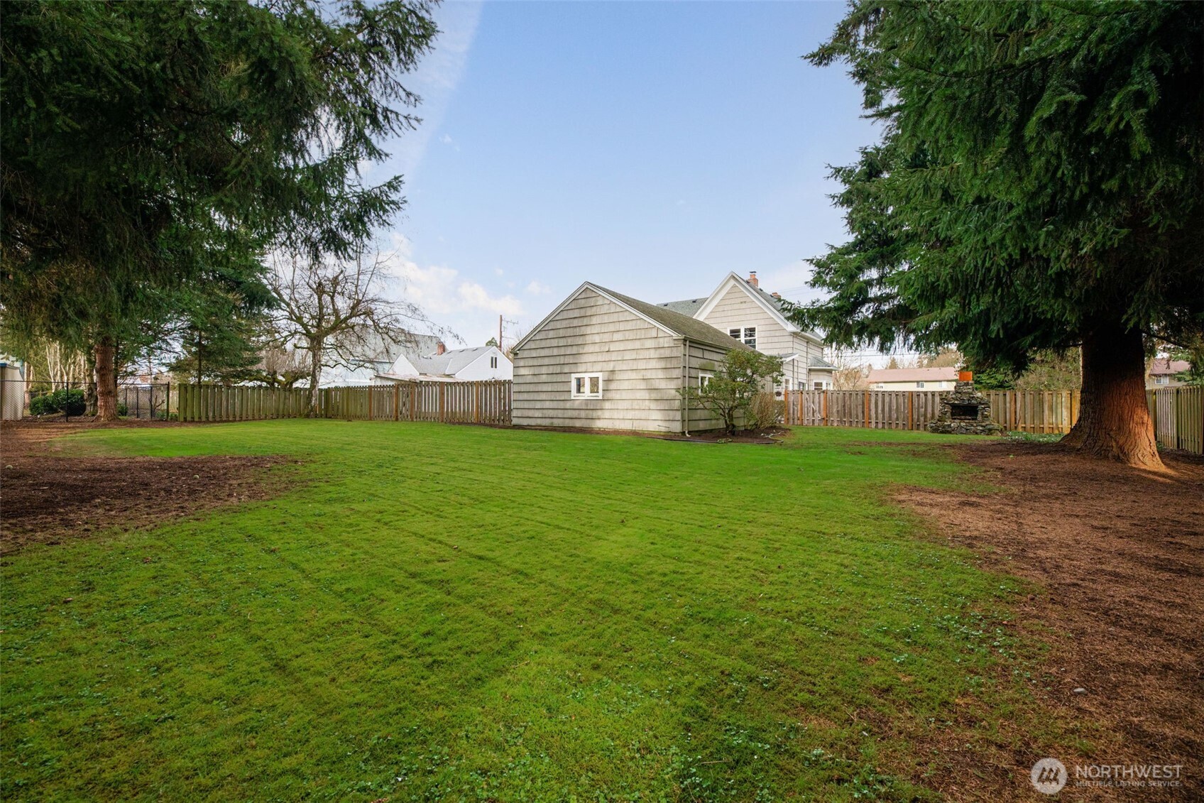 217 6th Street Snohomish, WA 98290 - Photo 34 of 40 a view of a house with a yard and tree s