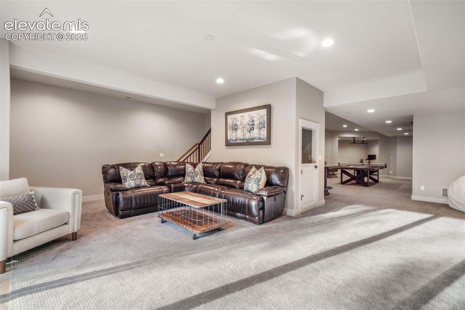 18572 Wetherill Road Monument, CO 80132 - Photo 39 of 50 Basement Living room