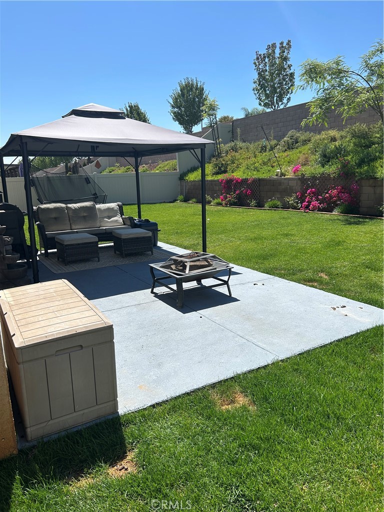28341 Heather Grn Way Menifee, CA 92584 - Photo 2 of 44 New concrete patio and newly planted sod