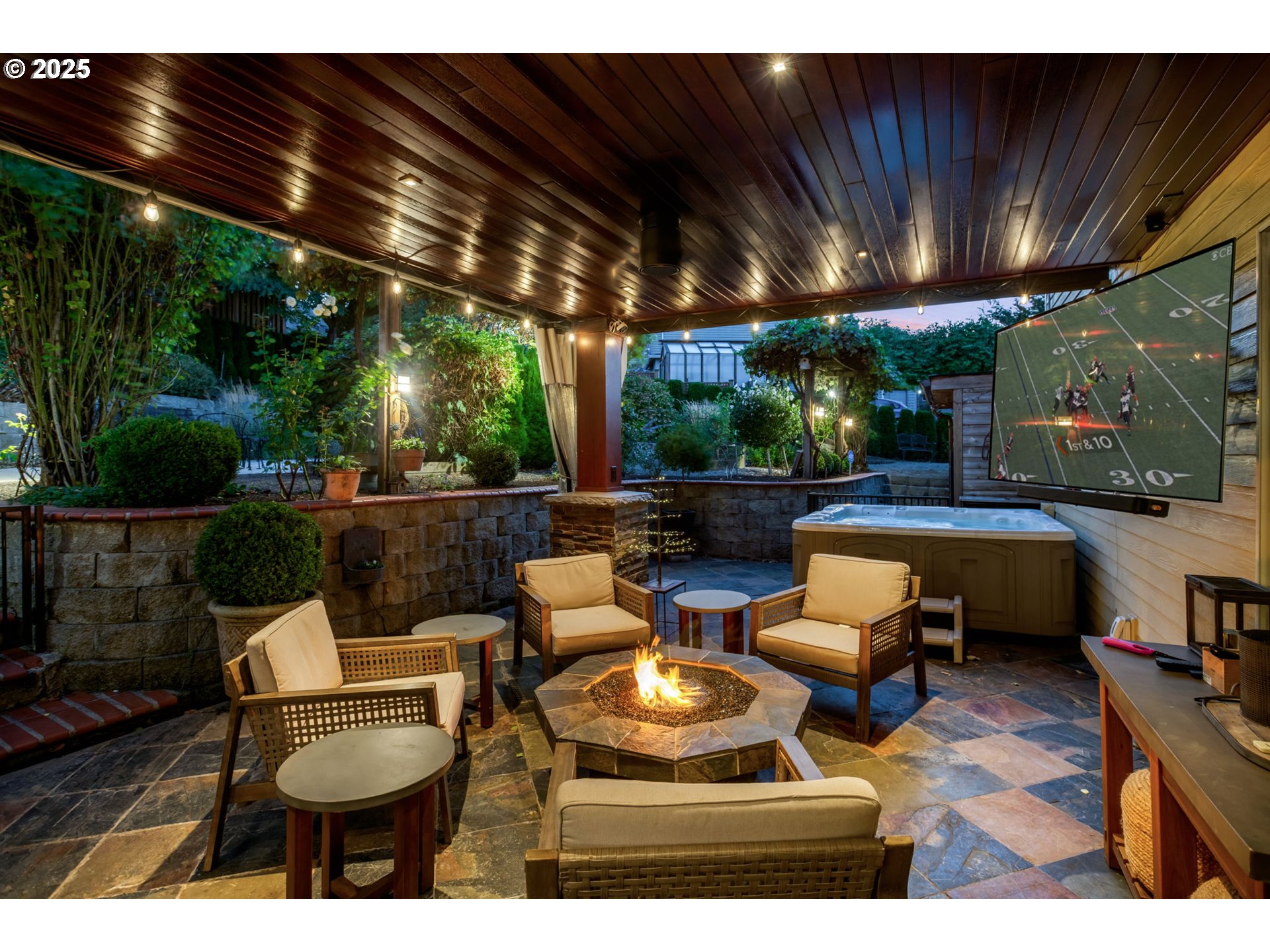 12176 Southwest Ames Lane Portland, OR 97224 - Photo 36 of 46 a outdoor living space with patio furniture and potted plants