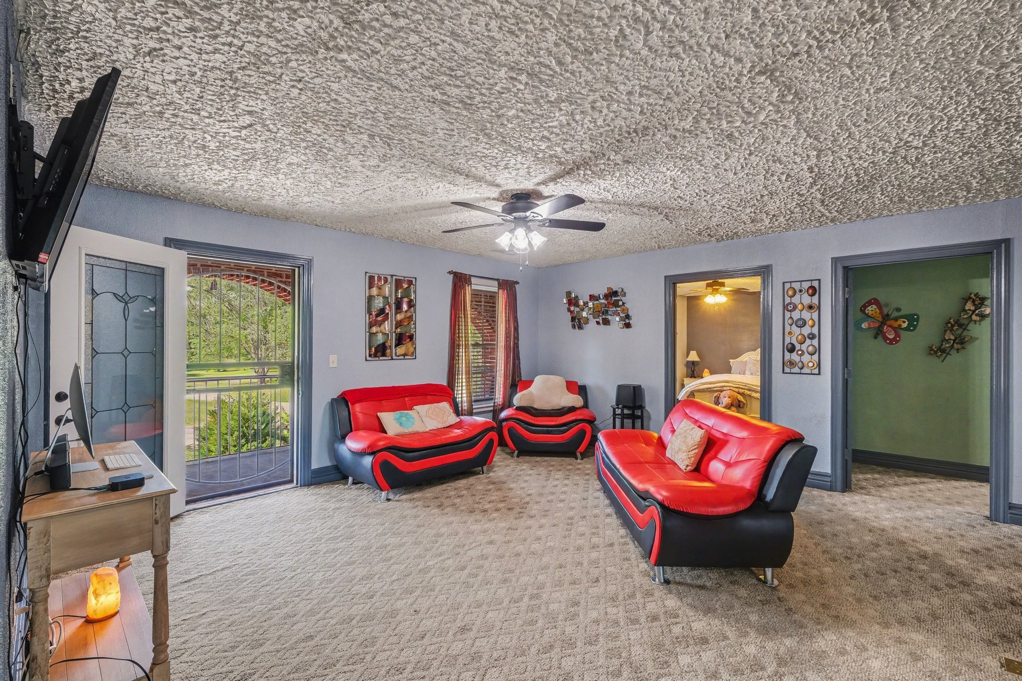 206 McKaig Road Murfreesboro, TN 37127 - Photo 16 of 36 a outdoor space with furniture and fireplace