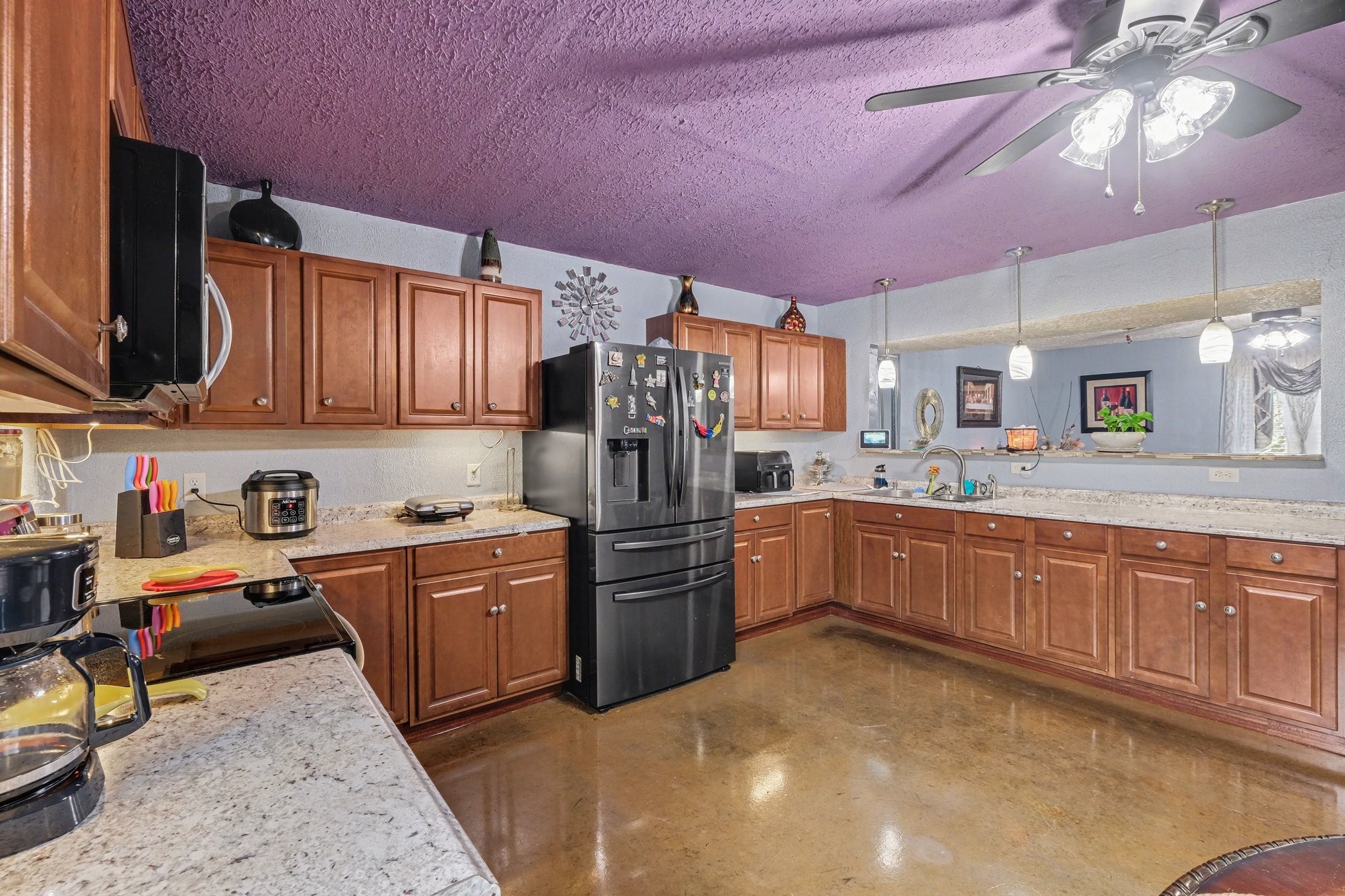 206 McKaig Road Murfreesboro, TN 37127 - Photo 7 of 36 a kitchen with stainless steel appliances granite countertop a sink dishwasher stove refrigerator and cabinets