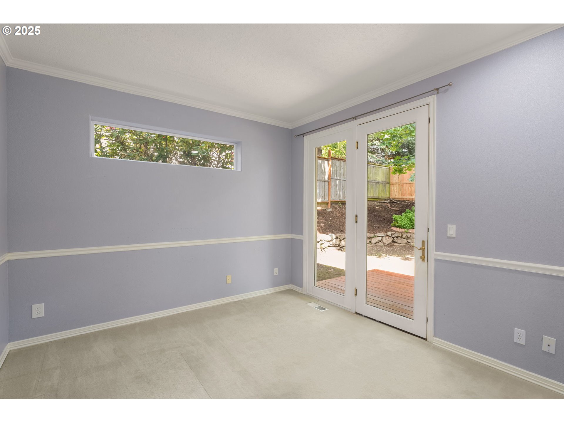 1318 Northwest Slocum Way Portland, OR 97229 - Photo 16 of 33 a view of an empty room with a window