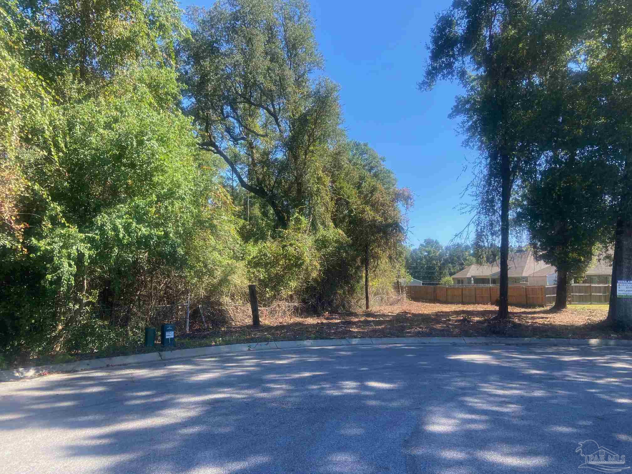 8486 Beech Tree Road Pensacola, FL 32526 - Photo 5 of 5 a view of dirt yard with a trees