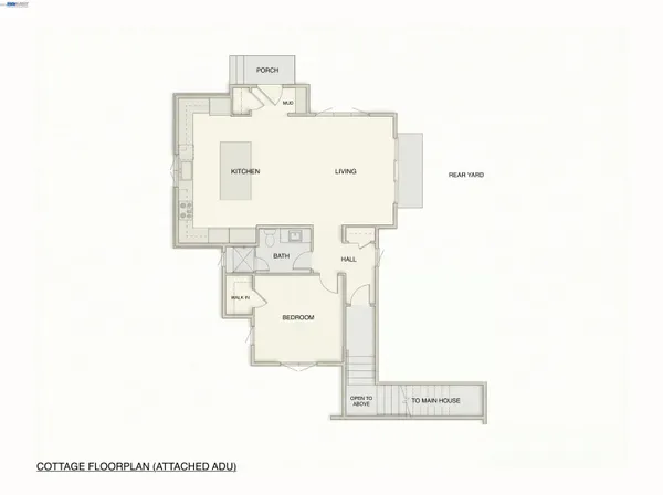 a view of a yard with potted plants