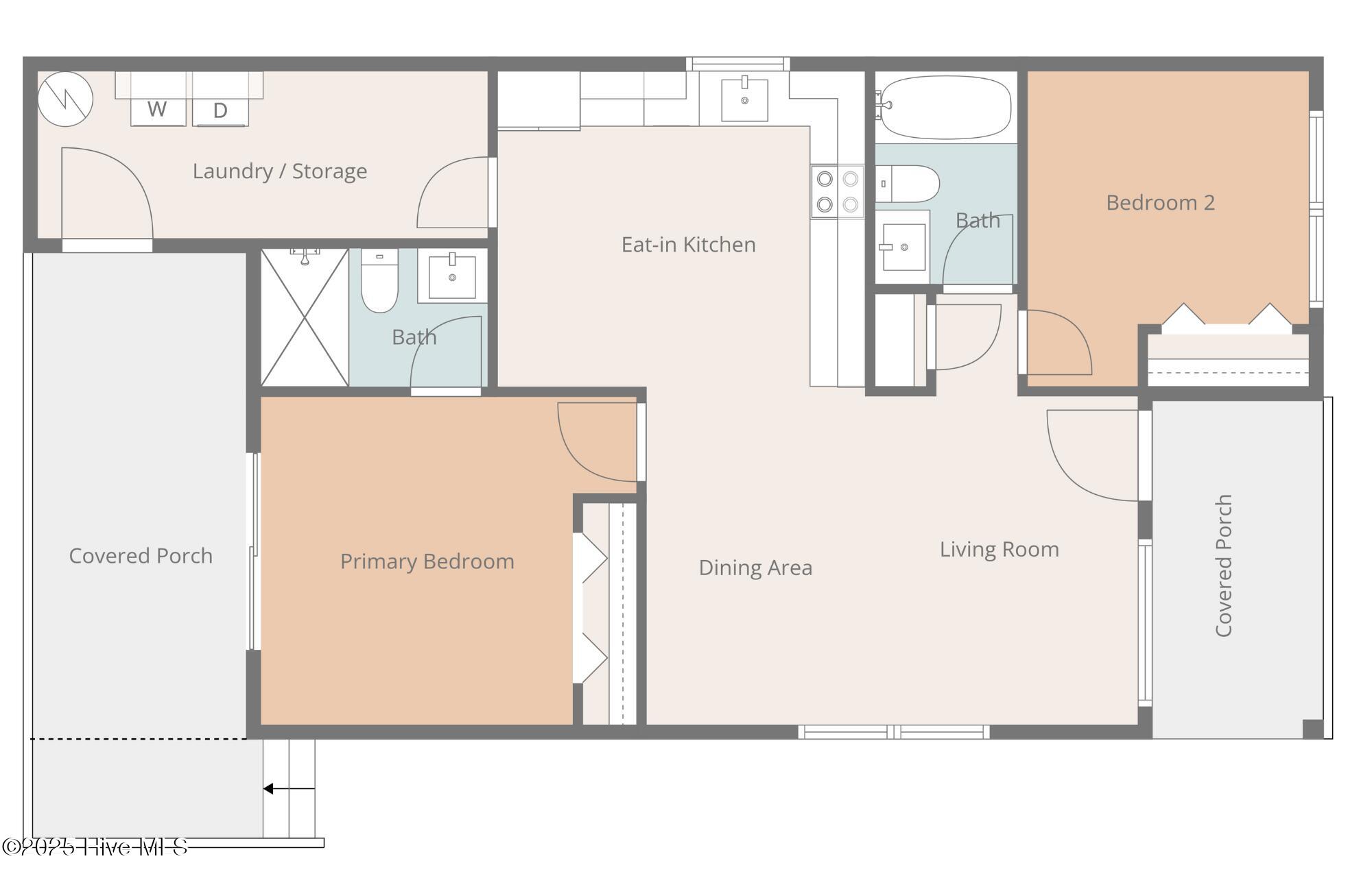 60 Greensboro Road Southport, NC 28461 - Photo 42 of 42 Floor plan