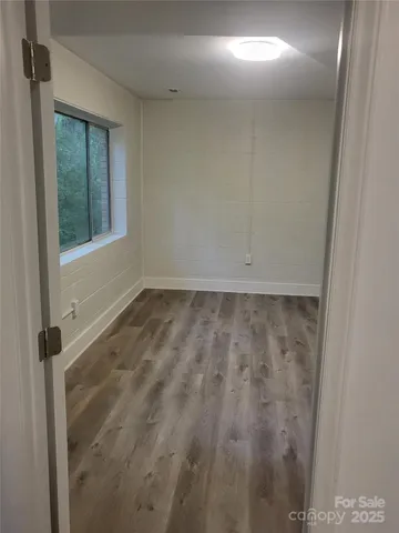 a view of room with window