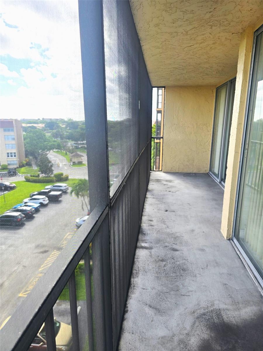 3821 Environ Boulevard, Unit 610 Lauderhill, FL 33319 - Photo 12 of 19 a view of a balcony