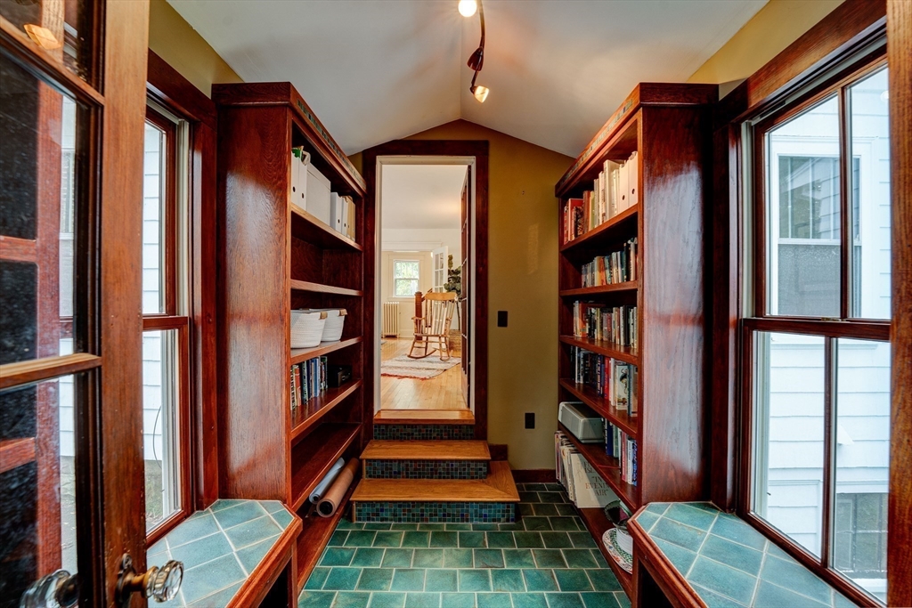 90 Main Street Acton, MA 01720 - Photo 18 of 38 a view of front door and deck with furniture