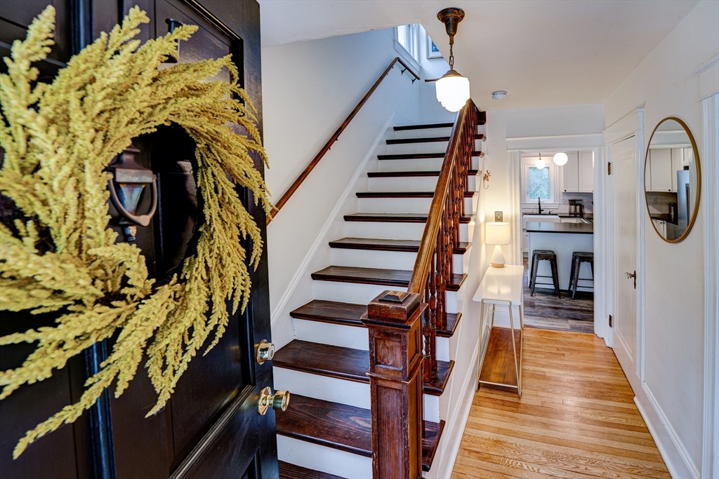 90 Main Street Acton, MA 01720 - Photo 3 of 38 a view of entryway with wooden floor